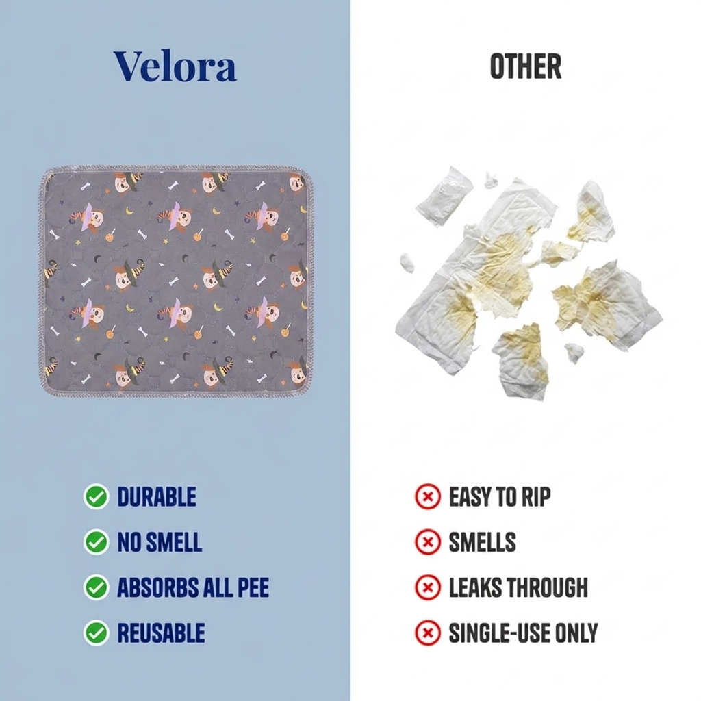 Velora PupPad vs disposable pads