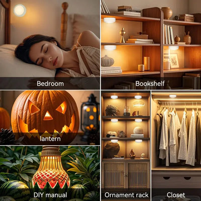 Wireless LED Puck Lights