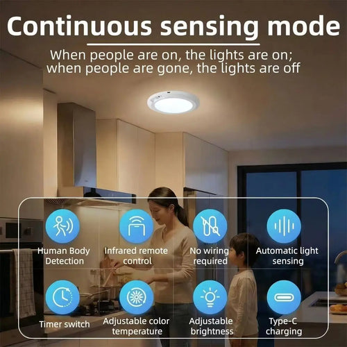 Motion Sensor Ceiling Light